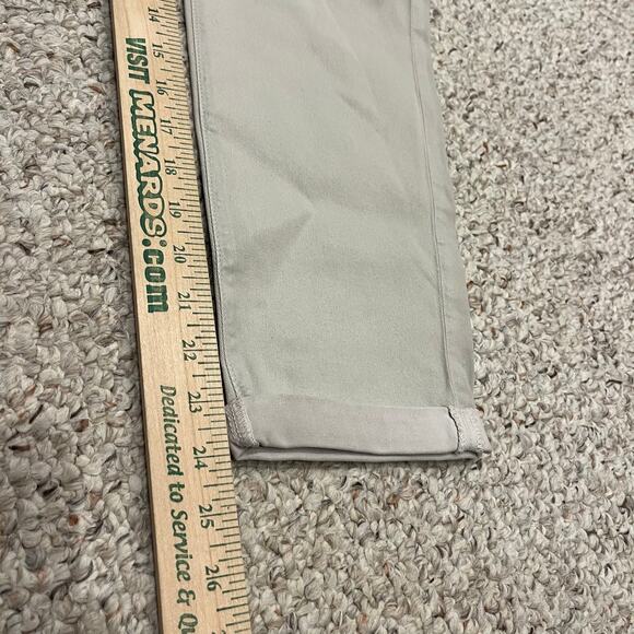 AG Adriano Goldschmied The Caden Tailored Trouser Sz 27 Tan Khaki Career Casual - Picture 3 of 6